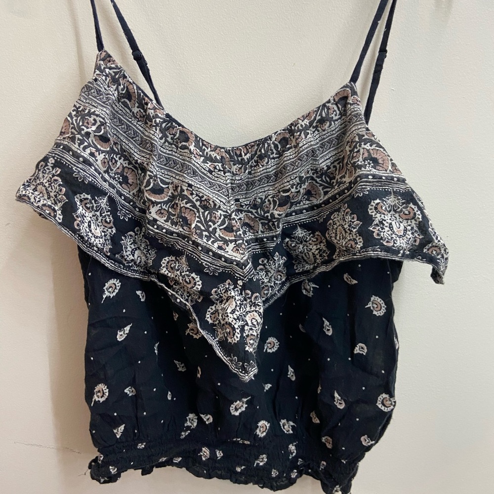 bohemian design tank top